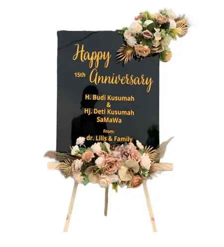 Papan Bunga Akrilik Hulu Sungai Selatan